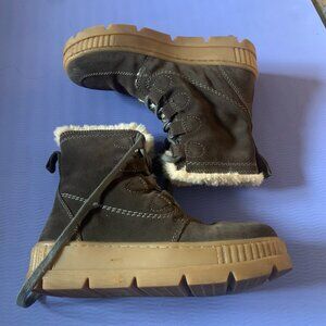 Genuine Suede Winter Boots EARTH